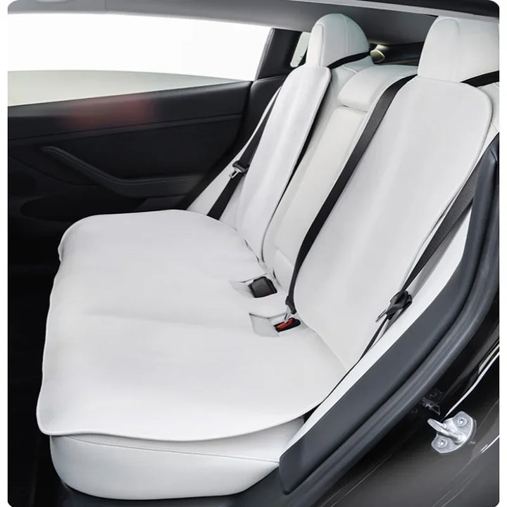 Anti-Dirt/Non-Slip Flannel Seat Cover Cushion for Tesla Model 3/Model Y is available at Ludicrous EV.
