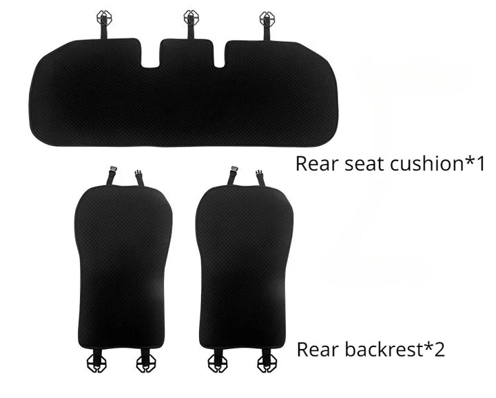 Anti-Dirty/Sweatproof Ice Silk Seat Cover Cushion for Tesla Model 3/Model Y is available at Ludicrous EV.
