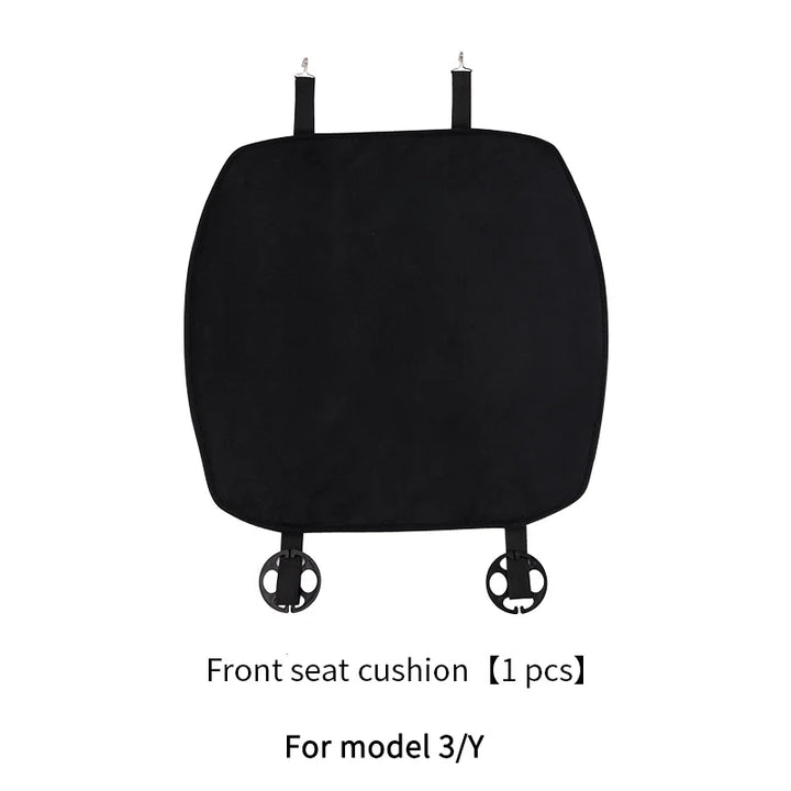 Anti-Dirt/Non-Slip Flannel Seat Cover Cushion for Tesla Model 3/Model Y is available at Ludicrous EV.
