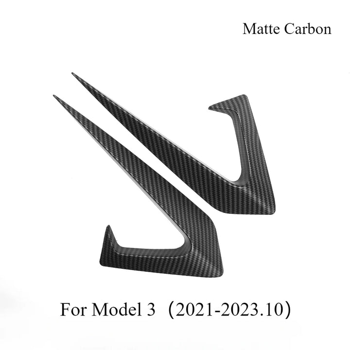 Carbon Fiber Side Camera Protection Covers for Tesla Model 3/Model Y 2023 is available at Ludicrous EV.
