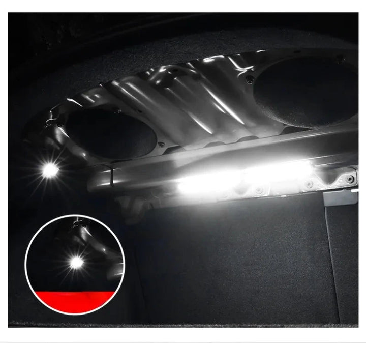 LED Trunk Light for Tesla Model 3/Model 3+ Highland (2021-2024) is available at Ludicrous EV.
