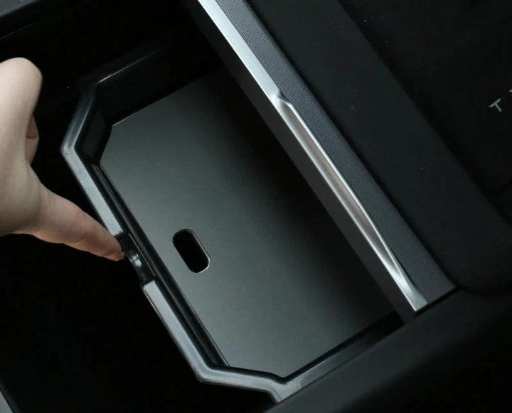 Central Control Storage Box with Silicone Pad for 2024 Tesla Model 3 Highland is available at Ludicrous EV.
