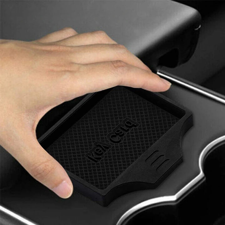 Anti-Slip Key Card Slot Pad for Tesla Model 3/Model Y/Model S/Model X is available at Ludicrous EV.
