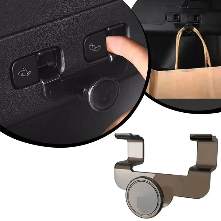 Trunk Hook for Bags/Water Bottles for Tesla Model Y is available at Ludicrous EV.