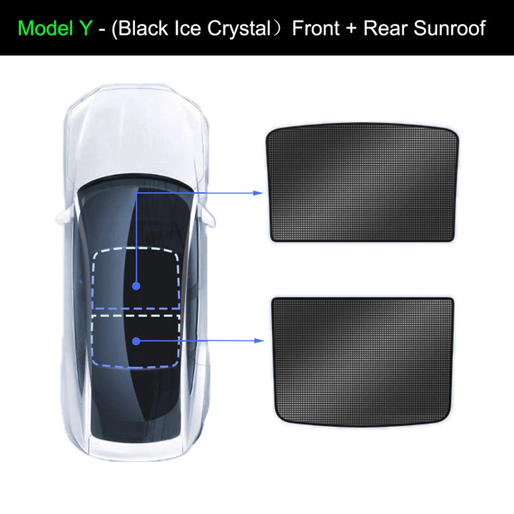 Privacy Sun Shade for Tesla Model 3 Y Custom-Fit Car Side Window Sunshade Blind Shading for Camping Hiking Rest Accessories is available at Ludicrous EV.