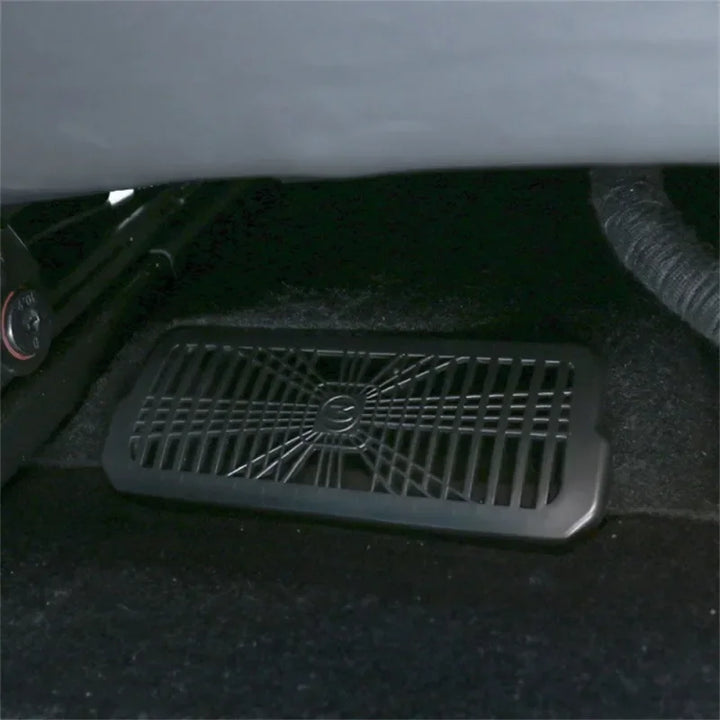 Under Seat Backseat Air Vent Protector Anti-blocking Cover for Tesla Model 3 Highland 2024 is available at Ludicrous EV.