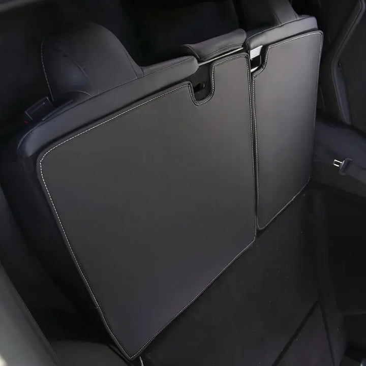 Rear Seat Anti-Kick Pad for Tesla Model 3/Model Y is available at Ludicrous EV.
