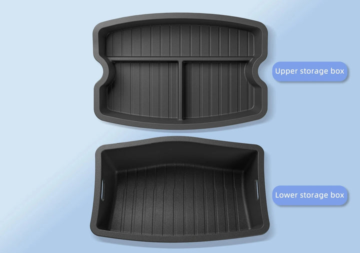 Front & Rear Trunk Organizer For Tesla Model 3 Highland 2024 is available at Ludicrous EV.