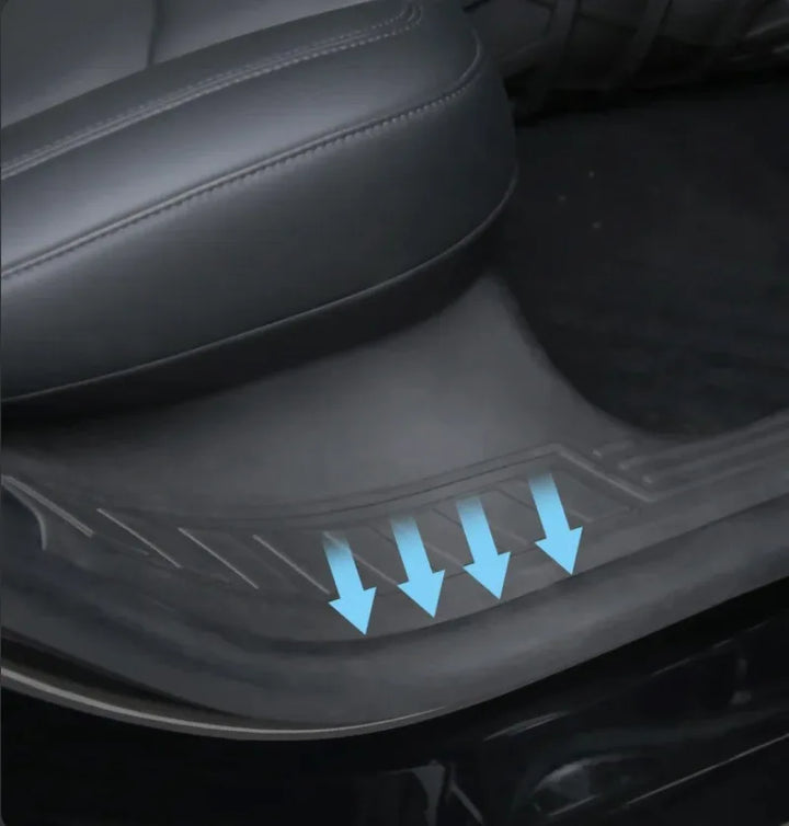 Door Sill Cover Protector & Trunk Threshold Guards For Tesla Model Y is available at Ludicrous EV.
