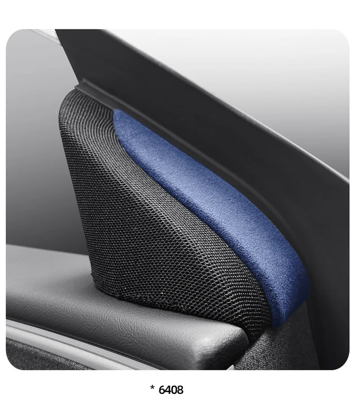 Door Window Corner Cover for Tesla Model 3 Highland (2024+) Alcantara at Ludicrous EV.
