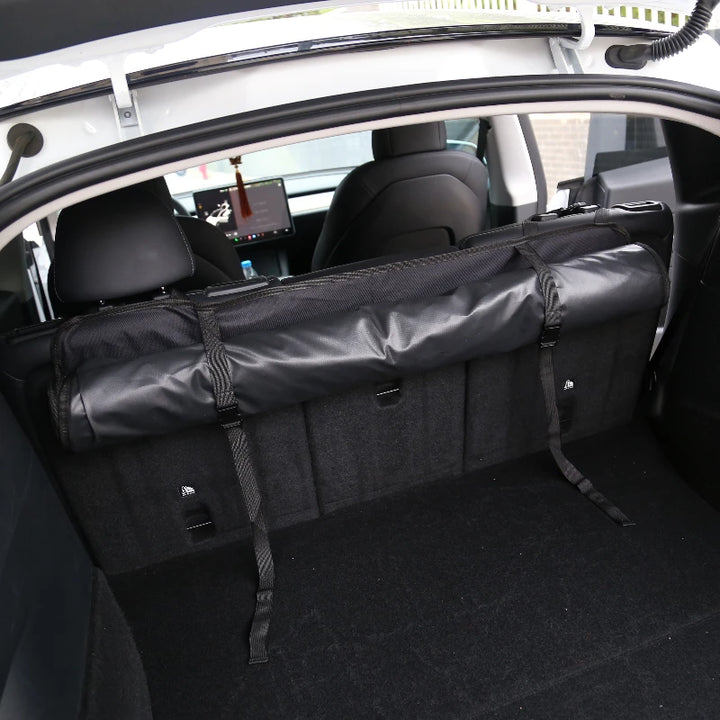 Wear-Resistant Waterproof Pet Mat for Trunk for Tesla Model Y is available at Ludicrous EV.
