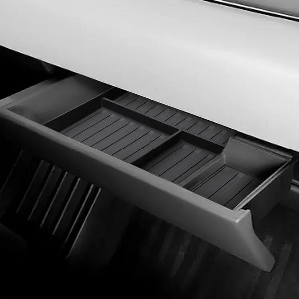 TPE Glove Box Storage Box for Tesla Cybertruck 2024 is available at Ludicrous EV.
