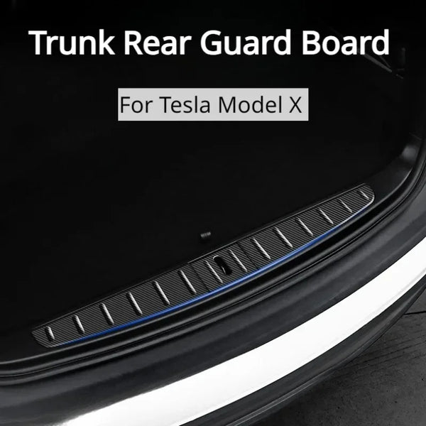 ABS Rear Trunk Guard Board for Tesla Model X (2023) is available at Ludicrous EV.
