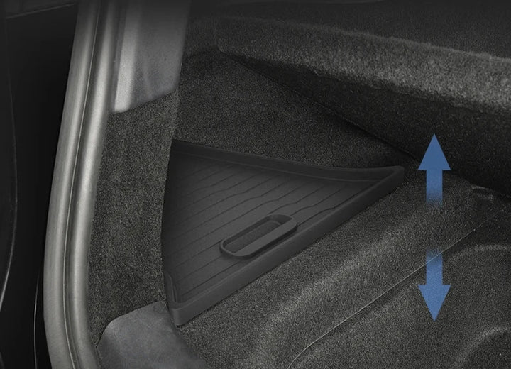 Rear Trunk Left and Right Side Storage Box For Tesla Model Y 2020-2023 is available at Ludicrous EV.