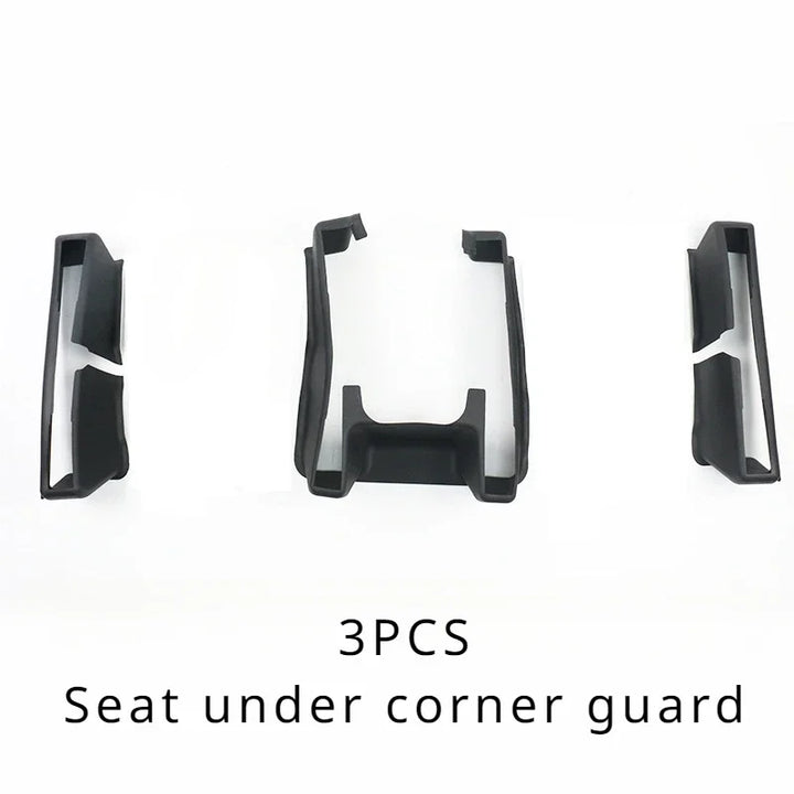 TPE Under Seat Guards/Integrated Protective Cover for Tesla Model Y at Ludicrous EV.
