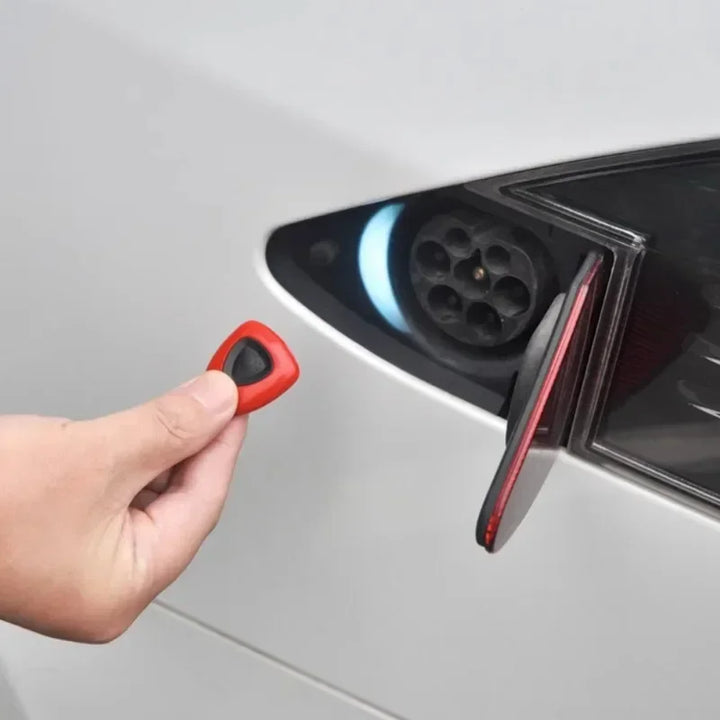 Remote Charging Cover Opener for Tesla Model 3/Model Y/Model S/Model X is available at Ludicrous EV.
