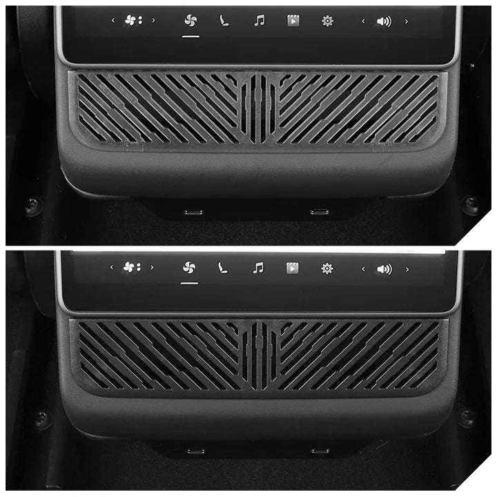 Rear Air Conditioning Vent Cover for Tesla Model 3 Highland 2024 is available at Ludicrous EV.