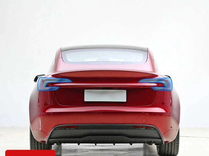 Smoked Black TPU Transparent Headlamp Protective Film for Tesla Model 3 Highland 2024 is available at Ludicrous EV.
