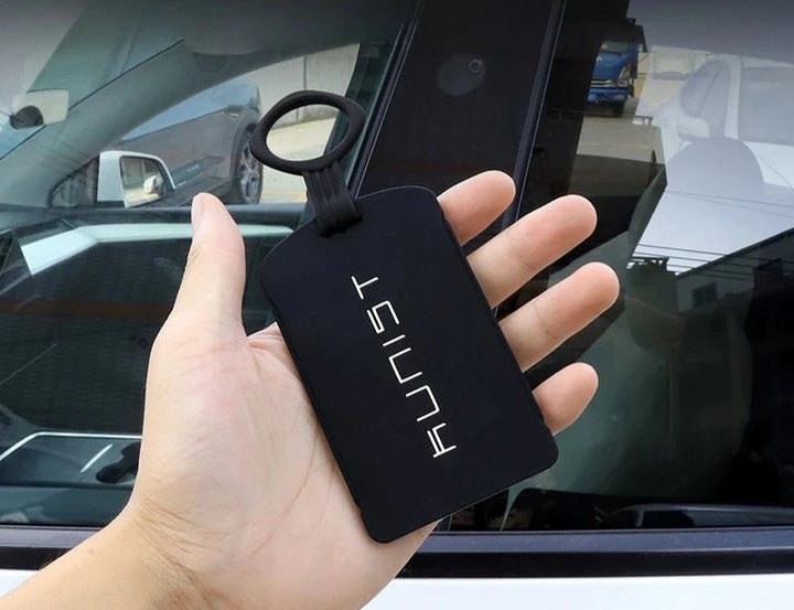 Silicone Key Card Holder for Tesla Model 3/Model Y 2017-2023 is available at Ludicrous EV.
