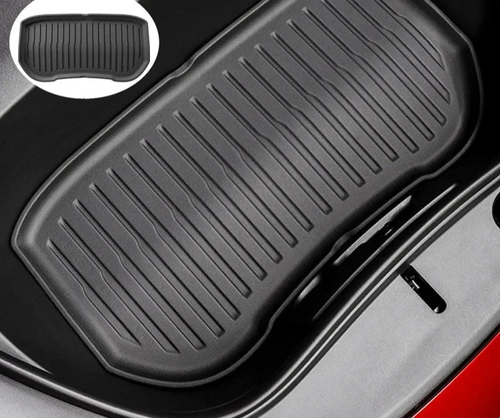 TPE Trunk Floor Mats for Tesla Model 3 Highland (2024+) is available at Ludicrous EV.