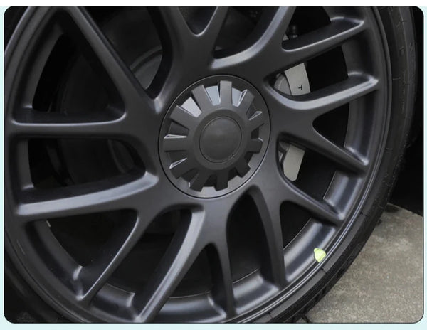 Decorative Wheel Center Caps for Tesla Model 3+ Highland 2024 is available at Ludicrous EV. 
