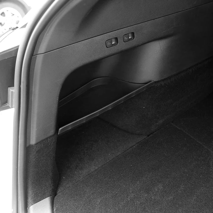 TPE Left/Right Upper Trunk Storage Partition for Tesla Model Y is available at Ludicrous EV.
