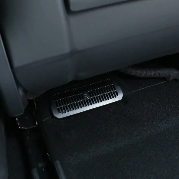 Under Seat Backseat Air Vent Protector Anti-blocking Cover for Tesla Model 3 Highland 2024 is available at Ludicrous EV.