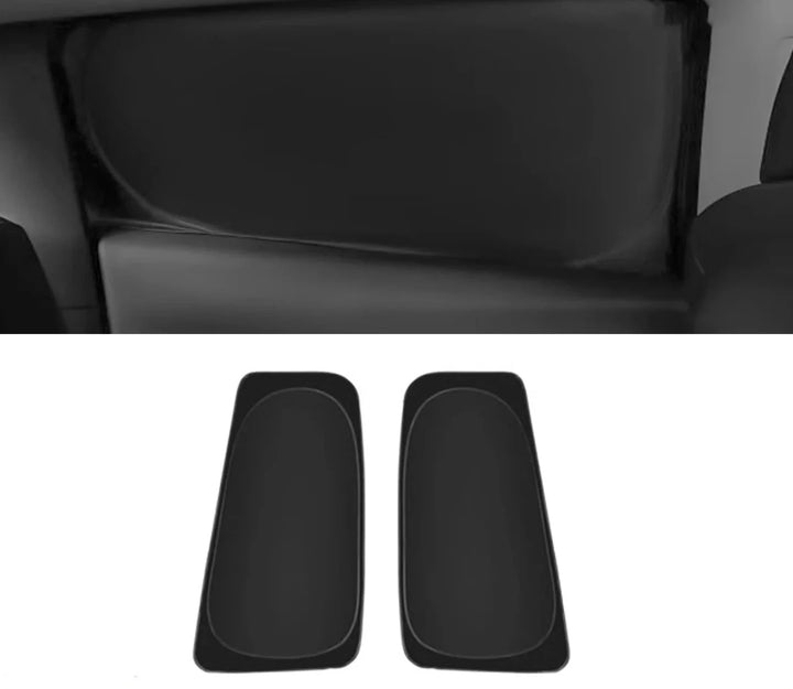 Side Window Sun Shade for Camping & Hiking – Custom Privacy Protection for 2023 Tesla Model 3/Model Y at Ludicrous EV.
