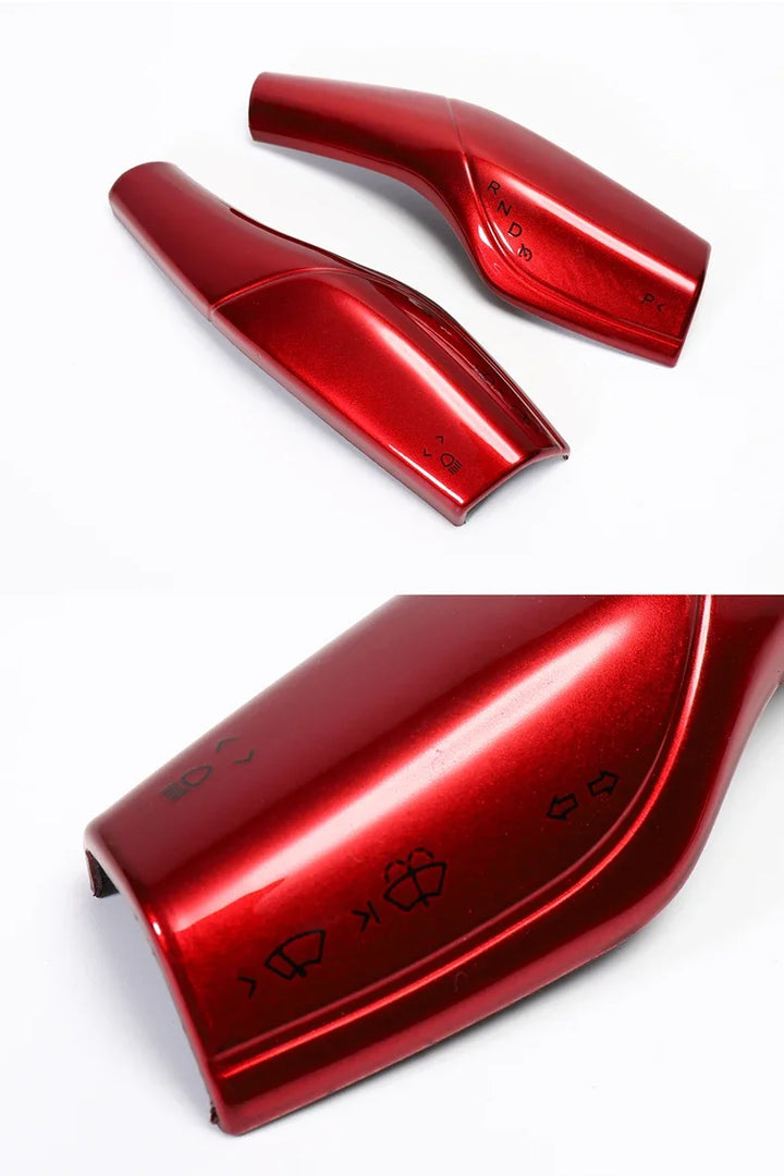 Steering Wheel/Gear Shift Cover for Tesla Model 3/Y 2021-23 is available at Ludicrous EV.