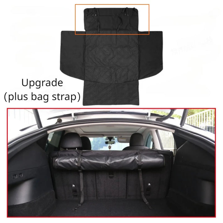 Wear-Resistant Waterproof Pet Mat for Trunk for Tesla Model Y is available at Ludicrous EV.
