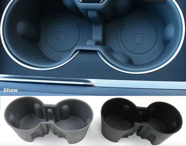 TPE Water Cup Holder Organizer for Tesla Model 3 Highland 2024