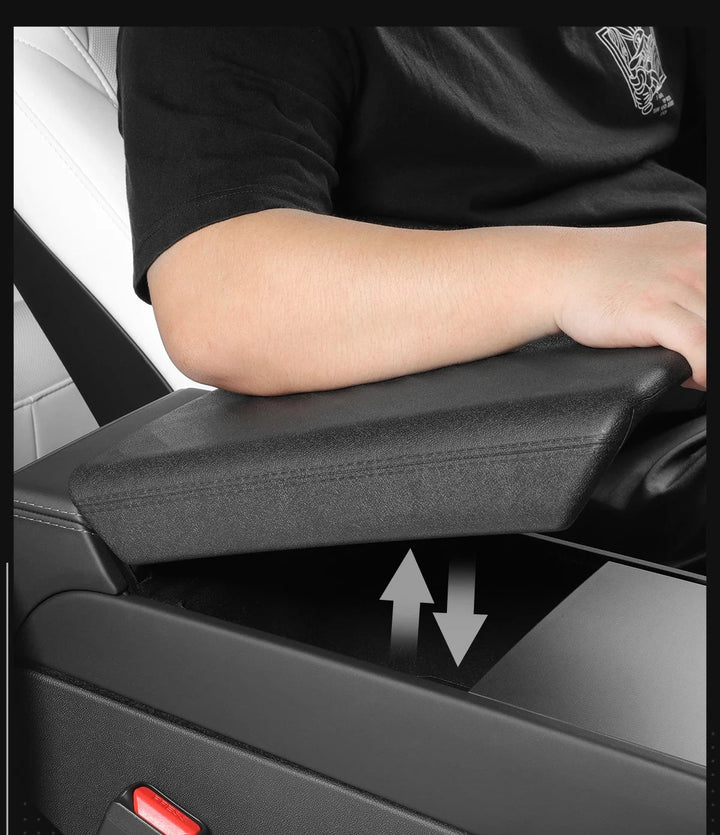 TPE Armrest Protective Cover for Tesla Model 3 Highland 2024 is available at Ludicrous EV.