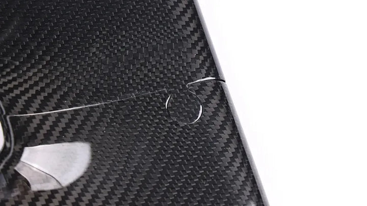 Carbon Fiber Screen Back Cover for Tesla Model Y/3/3+ Highland 2024 is available at Ludicrous EV.