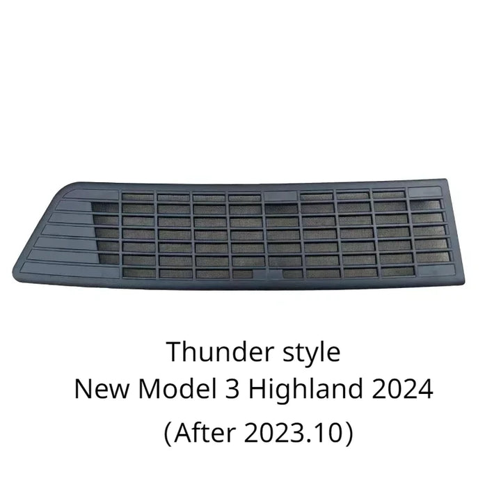 Air Inlet Protection Cover, Insect-Proof Net for Front Trunk Air Intake for Tesla Model 3/Model Y is available at Ludicrous EV.
