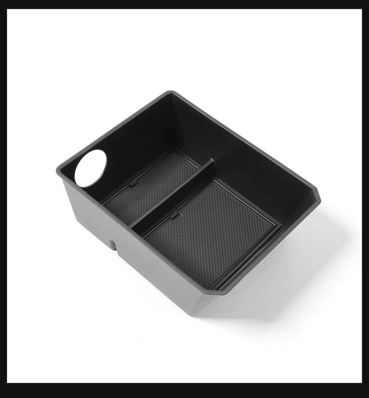 Central Console Lower Layer Organizer Tray for Tesla Model 3 Highland 2024 is available at Ludicrous EV.