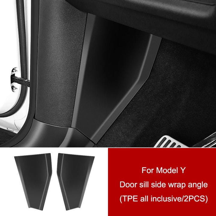 TPE Trunk Door Sill Protector Guard for Tesla Model 3/Y 2017-2022 is available at Ludicrous EV.