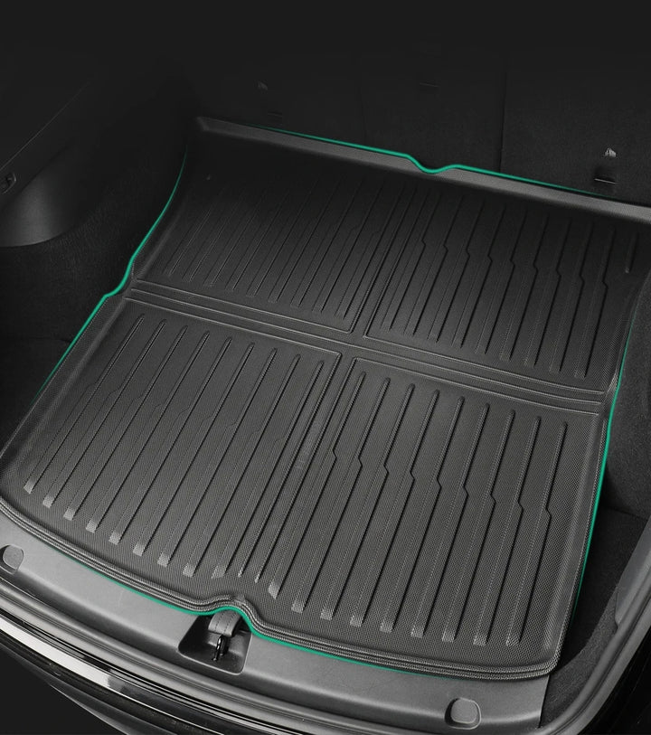 Rear Seat Backrest Protective Pad & Trunk Mat For Tesla Model Y 2021-2024 is available at Ludicrous EV.
