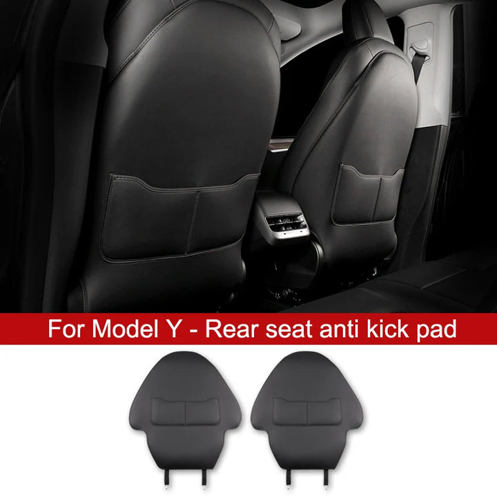 Seat Back Protector with Pocket for Tesla Model Y/3 is available at Ludicrous EV.