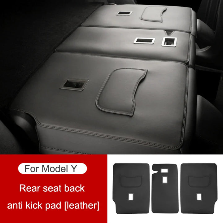 Seat Back Protector with Pocket for Tesla Model Y/3 is available at Ludicrous EV.