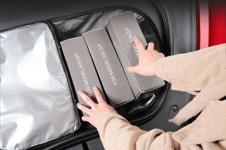 Portable Oxford Cloth Trunk Storage Bag for Tesla Model 3+ is available at Ludicrous EV.