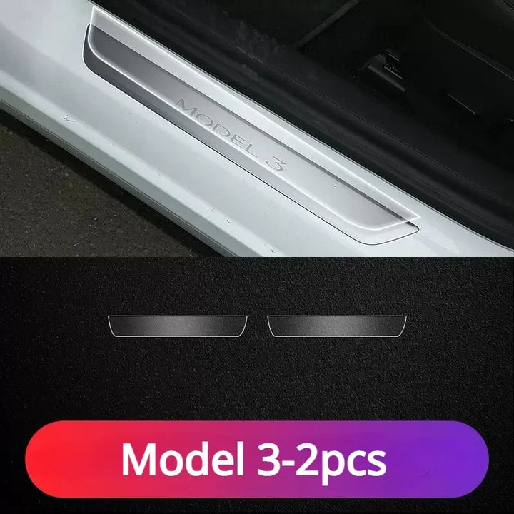 TPU Transparent Film Front Door/Rear Door for Tesla Model 3/Model Y 2023 is available at Ludicrous EV.