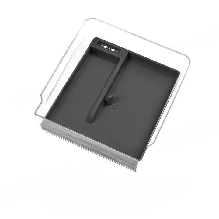 Central Control Storage Box with Transparent Armrest and Silicone Pad for Tesla Model 3 Highland 2024 is available at Ludicrous EV.