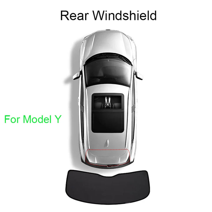 Privacy Sun Shade for Tesla Model 3 Y Custom-Fit Car Side Window Sunshade Blind Shading for Camping Hiking Rest Accessories is available at Ludicrous EV.