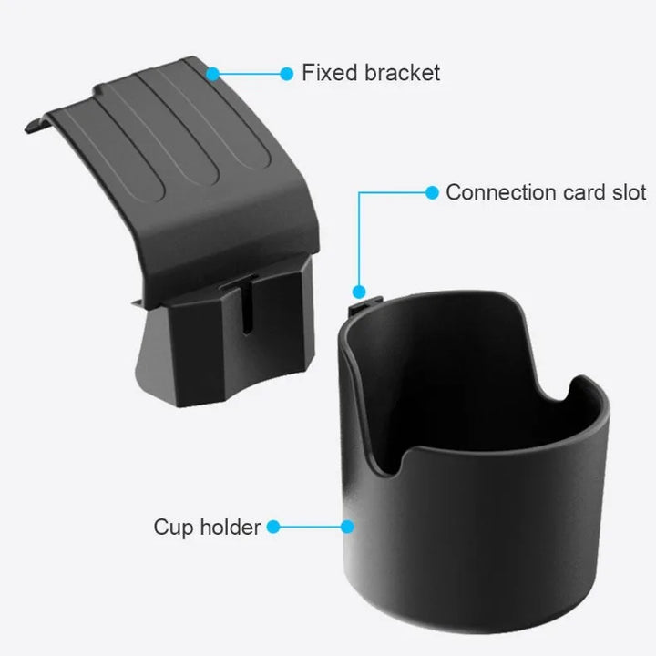 Dashboard Cup Holder & Phone Organizer Left Storage Box Center Console for Tesla Model 3/Model Y is available at Ludicrous EV.