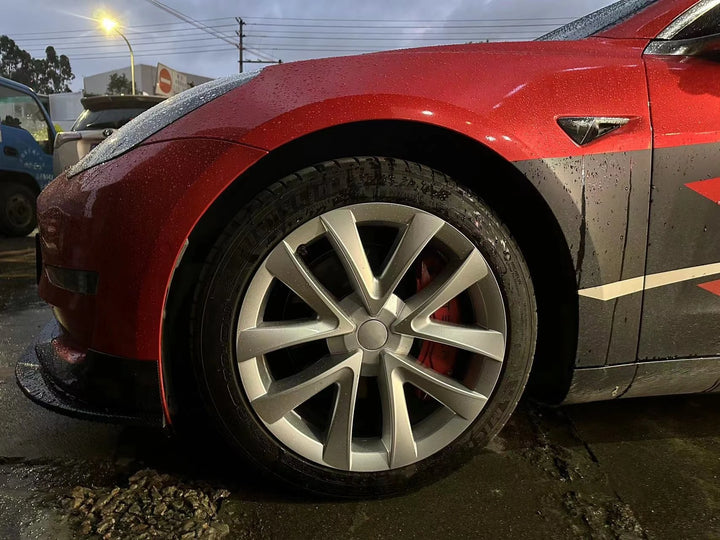 18 Inch Full Rim Wheel Hub Cap Cover, Performance Replacement for Tesla Model 3 is available at Ludicrous EV.
