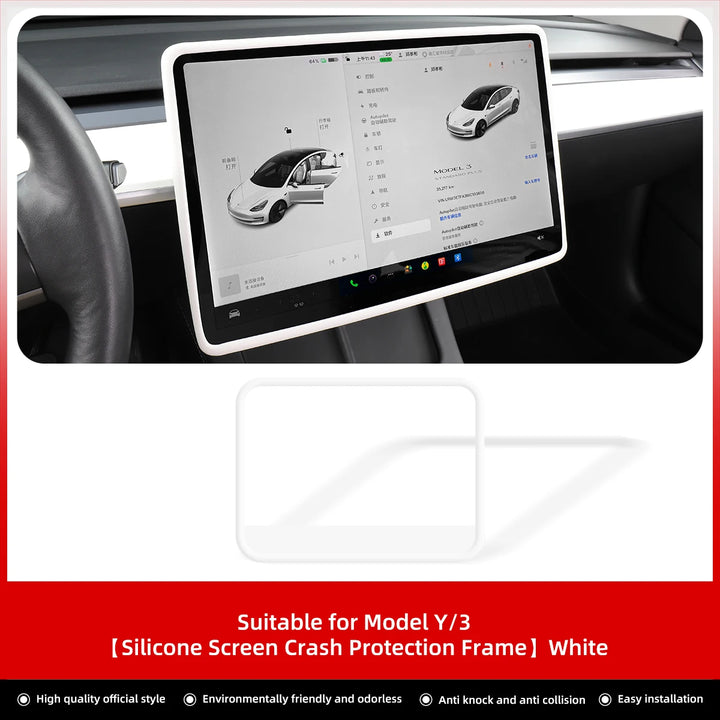 Central Control Navigation Screen Protector for Tesla Model 3/Y is available at Ludicrous EV.
