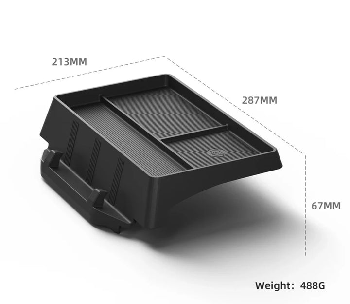 Instrument Panel Storage Box & Dashboard Organizer Tray For Tesla Model Y 2024 is available at Ludicrous EV.