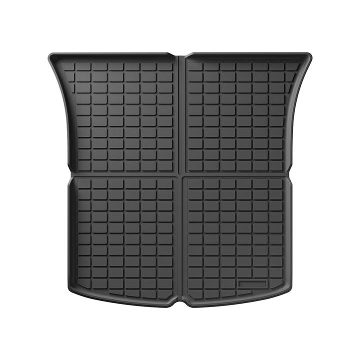 TPE Front and Rear Trunk Protective Mats for Tesla Model Y 2024 is available at Ludicrous EV.