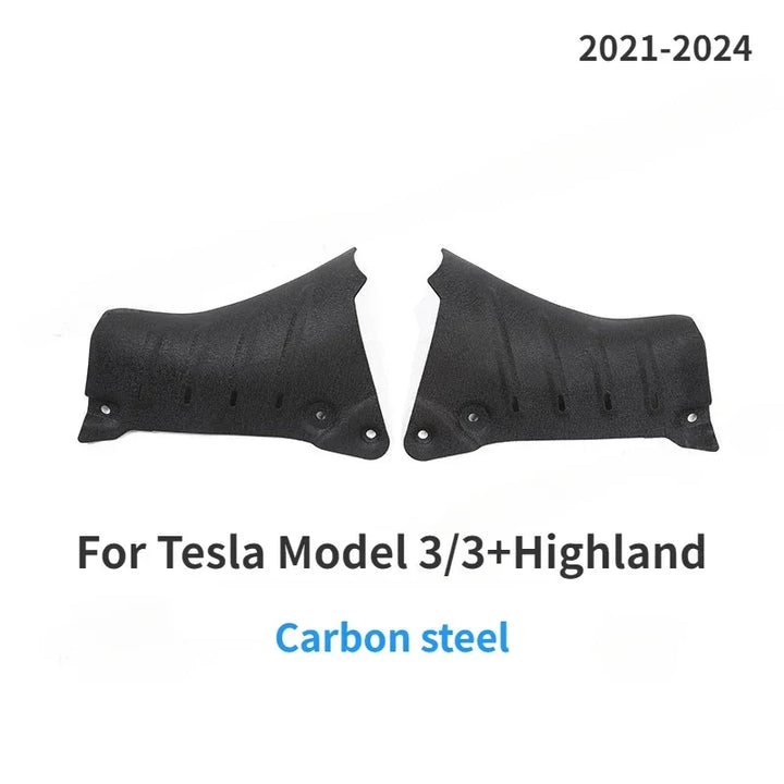 Coolant Guard Plates Chassis Lower Coolant Pipe Anti-Leakage Protector for Tesla Model 3/Y/3+ Highland 2024  is available at Ludicrous EV.