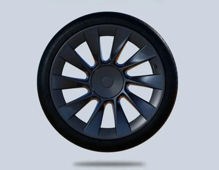 Wheel Hub Protection Cover Set, 4-Piece 20/21 Inch Rim Covers for Tesla Model Y at Ludicrous EV.